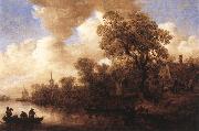 Jan van Goyen, River Scene